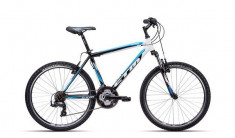 Bicicleta MTB CTM Rebel 1.0, 2016, cadru 20&amp;quot;, negru / albastru MLB036.48 foto