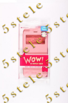 Husa Mercury WOW Bumper Apple iPhone 6 4,7&amp;quot; Pink Blister foto