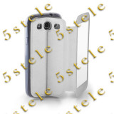 Husa Smart View Apple iPhone 4 / 4S Alb, iPhone 4/4S, Cu clapeta