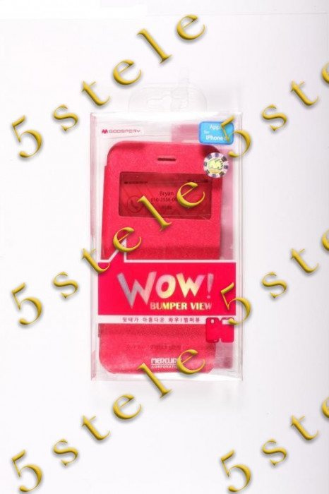 Husa Mercury WOW Bumper Apple iPhone 6 4,7&quot; HotPink Blister