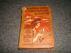 Dictionar francez, Nouveau petit Larousse illustre anul 1931, complet/colectie foto