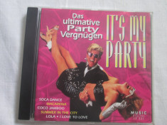 various - It&amp;#039;s My Party _ cd,compilatie ,Germania disco anii &amp;#039;90 (1996) foto