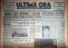 Ziar Vechi ULTIMA ORA 28 August 1945 | Ziar Istoric Romania | Colectie Ziare Vechi