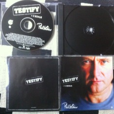 Phil Collins Testify album + plus 5 bonus cd disc muzica pop soft rock 2002 vg+