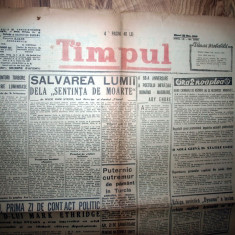 ZIAR VECHI - TIMPUL - 23 NOIEMBRIE 1946