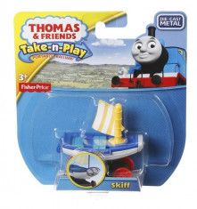Trenulet locomotiva metalica Skiff - Thomas&amp;amp;Friends Take N Play foto