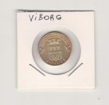 2014 Rusia 10 ruble Viborg AUNC, Europa, Cupru-Nichel