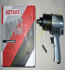 pistol pneumatic de impact auto ROTAKE - 700Nm bormasina aer comprimat foto