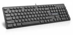 TASTATURA DELUX PS2 BLACK KA150P foto