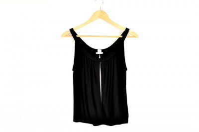 Top elegant negru HERMES original foto