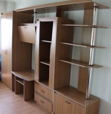 Biblioteca, suport TV incorporat; Comoda; Dulap de sufragerie cu sifonier foto