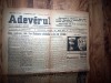 ZIAR VECHI - ADEVERUL / ADEVARUL -14 IULIE 1946