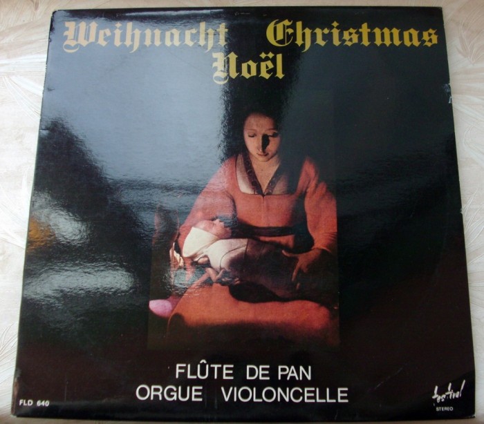 DISC LP SIMION STANCIU SYRINX:WEIHNACHT/CHRISTMAS/NOEL(NAI/ORGA/VIOLONCEL)FLD640