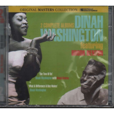 Dinah Washington brook benton dublu disc 2 CD muzica blues soul jazz sigilat nou foto