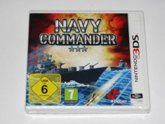 Joc consola Nintendo 3DS - Navy Commander - nou - sigilat foto