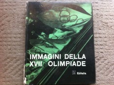 Immagini della XVII olimpiade ROMA 1960 italia J.O. jocurile olimpice fan sport carte album foto