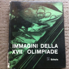 Immagini della XVII olimpiade ROMA italia 1960 J.O jocurile olimpice sport album