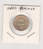 2013 Rusia 10 ruble Naro Fominsk AUNC, Europa, Cupru-Nichel