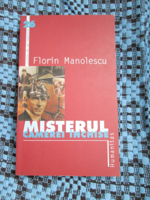 Florin MANOLESCU - MISTERUL CAMEREI INCHISE (2002 - CA NOUA!!!) foto