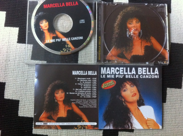 marcella bella le mie piu belle canzoni grandi cd disc muzica pop italiana VG+