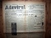 ZIAR VECHI - ADEVERUL / ADEVARUL -23 IULIE 1946