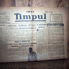 ZIAR VECHI - TIMPUL - 6 SEPTEMBRIE 1946