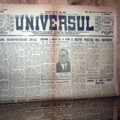 ZIAR VECHI - UNIVERSUL - 22 NOIEMBRIE 1945