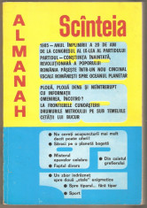 Almanah Scinteia 1986 foto
