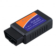 Interfata diagnoza Elm327 wi-fi wireless OBDII OBD2 V1.5 Android sau IOS foto