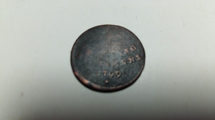 1 PFENNING AUGSBURG 1799
