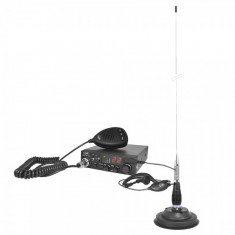 Kit Statie radio CB PNI ESCORT HP 8001 cu antena CB PNI ML100 foto
