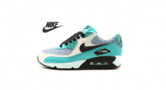 Nike AIR MAX AIRMAX 90 Dama/Women Crem-Turcoaz. NEW COLLETION! foto