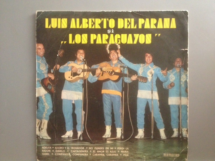LUIS ALBERTO &amp; LOS PARAGUAYOS vol VI (EDE 0640/ELECTRECORD) - VINIL/stare BUNA