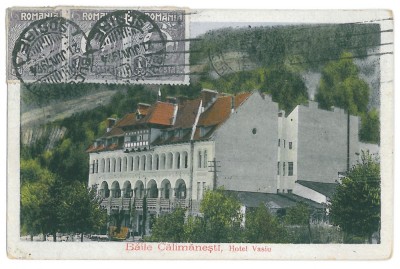 1834 - CALIMANESTI, Valcea - old postcard - used - 1924 - TCV foto