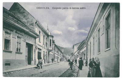 1759 - ORAVITA, Caras-Severin - old postcard - used - 1911 foto