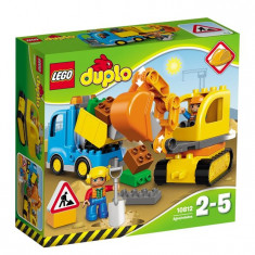 Lego Duplo Camion &amp;amp; Excavator Pe Senile L10812 foto