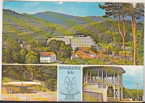 bnk cp Sangeorz Bai - Vedere - necirculata - marca fixa