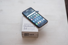 Samsung Galaxy S6 Edge, 32GB, Albastru foto
