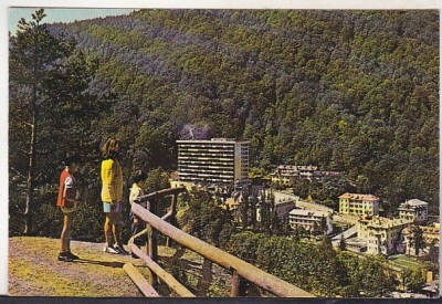 bnk cp Slanic Moldova - Vedere panoramica - necirculata foto