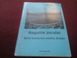 REGULILE JOCULUI GHID UNIVERSAL PENTRU ARBITRI 1993