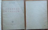 Mihai Mosandrei, Ofranda muzelor, 1940, ex 4 / 26, autograf catre Mihai Ralea