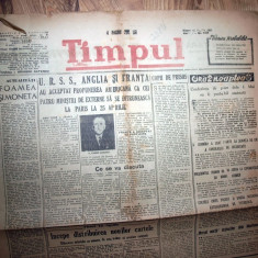 ZIAR VECHI - TIMPUL - 12 APRILIE 1946
