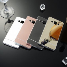Husa Jelly Case Mirror Samsung Galaxy S7 Edge ROSE GOLD foto