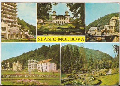 bnk cp Slanic Moldova - Vedere - necirculata foto