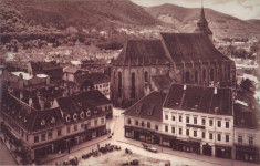 Carte postala CP BV038 Brasov - Piata Sfatului in jurul anului 1900 foto