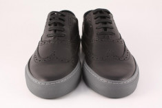 Candrani Oxford Sneakers Negru foto