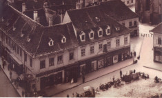 Carte postala CP BV039 Brasov - Piata Sfatului in jurul anului 1900 foto