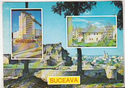 bnk cp Suceava - Vedere - necirculata - marca fixa foto