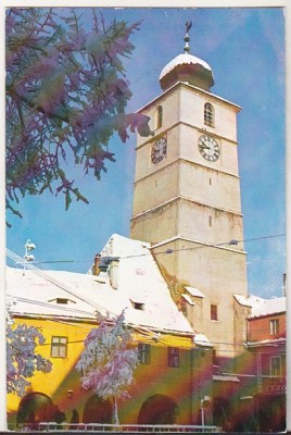 bnk cp Sibiu - Turnul sfatului - necirculata foto
