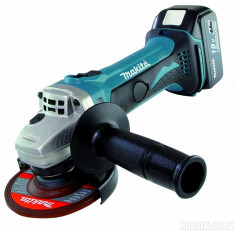 Makita DGA452RMJ Polizor unghiular, cu acumulator, 18 V, 4.0 Ah foto